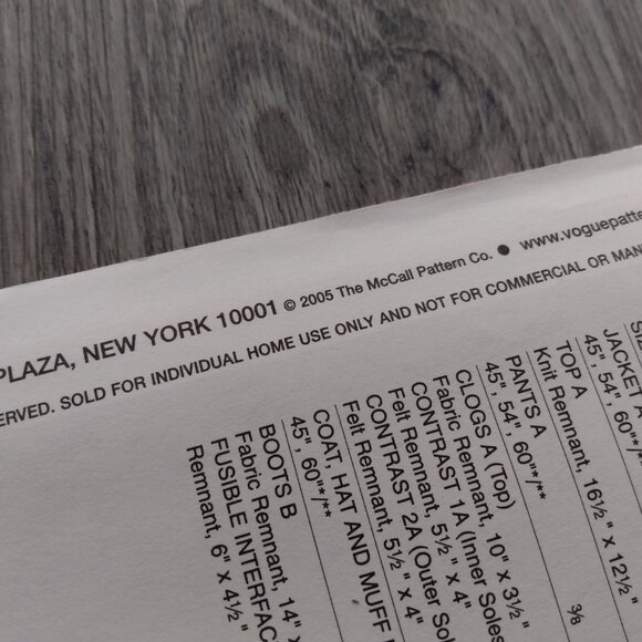 18" Doll Clothes Coat Jacket Pants Shoes Boots Sewing Pattern UNCUT 8144 - Picture 6 of 8